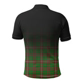 McKinnon Hunting Modern Tartan Crest Polo Shirt - Thistle Black Style